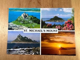 Vintage Postcard, St Michael&#39;s Mount Cornwall England Island - £3.78 GBP