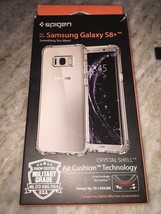 Spigen  Crystal Shell Case for Samsung Galaxy S8+ - Clear crystal 571CS2... - $25.15