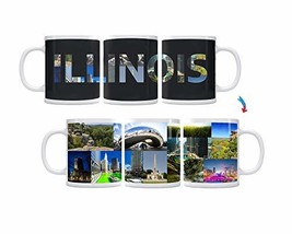 Color Changing! State Landscapes ThermoH Exray Ceramic Coffee Mugs (Stat... - £9.98 GBP