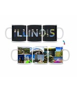 Color Changing! State Landscapes ThermoH Exray Ceramic Coffee Mugs (Stat... - $234.59 MXN