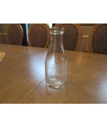Puritan Dairy Perth Amboy NJ  Glass Milk Bottle Quart  Glass PD on bottom - $276.26 MXN
