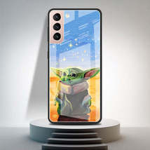 Star Wars, Baby Yoda Design 10 Tempered Glass Samsung Galaxy Cases - S22... - £17.57 GBP