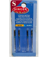 Singer 30035  90/14 style 2045 Premium Ball Point Yellow Band Needles - $4.99