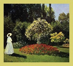 Woman in the Garden by Claude Monet - Art Print - £17.53 GBP+