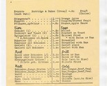 Excelsior Hotel Ernst Breakfast Menu Koln Germany 1960&#39;s - $17.82