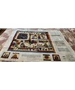 Cranston VIP Country Bear At Heart Holiday Wall Quilt Fabric Panel Lesli... - £10.27 GBP