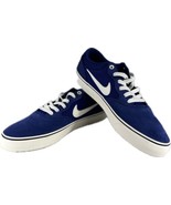 Nike SB Chron 2 Canvas Suede Deep Royal Blue Skate Sneakers Men&#39;s 8 Wome... - $98.99