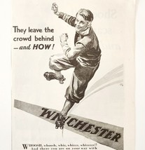 1930 Winchester Roller Skates Advertisement Boy&#39;s Life Repeating Arms HM2U - $19.99
