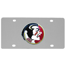 florida state seminoles college football steel car tag license plate - £31.96 GBP