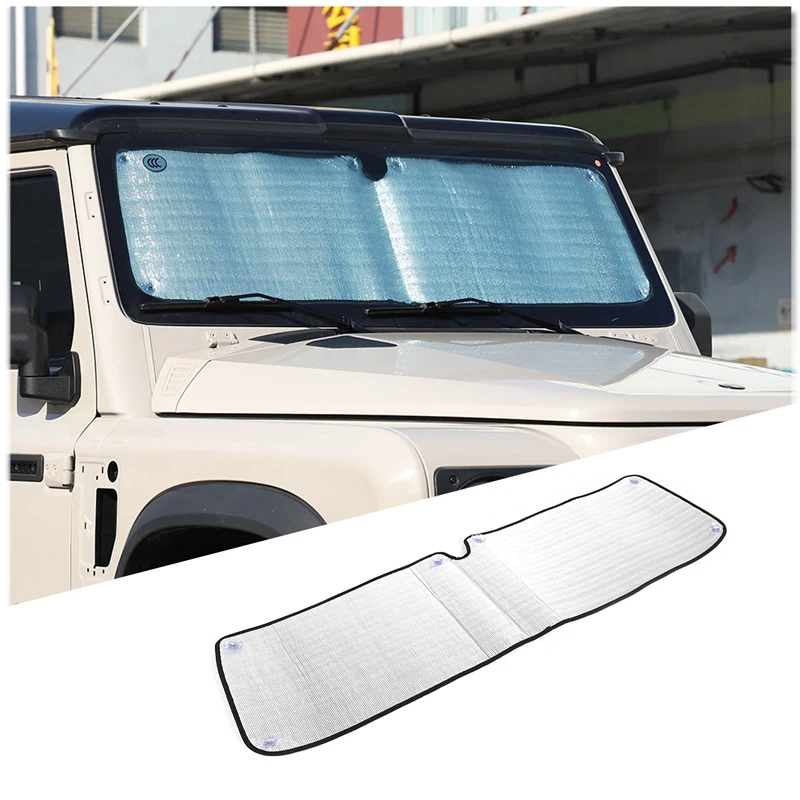 R 2020 2024 car styling silver car forward windshield sunshade car solar protection pad thumb200