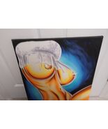 ORIGINAL NUDES PAINTING &quot;THE BEER&quot; Unique, Art, hand-painted A.H. Diefen... - $560.34 CAD
