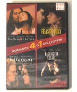 Romance 4 in 1 Movie Collection DVD New Scarlet Letter Feast of July Jef... - £7.82 GBP