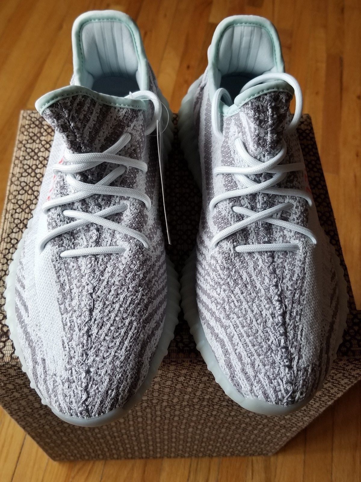 Adidas Yeezy Boost 350 V2 Blue Tint Grey Red and 23 similar items