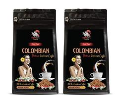 100% Pure Colombian - Freeze Dried Colombian Deluxe Instant Coffee - Rich And Fl - £15.46 GBP