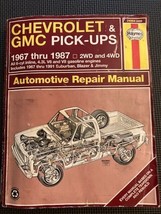 Haynes Chevy GMC Pick-Ups 1967 thru 1987 Suburban Blazer Repair Manual 420 - £7.27 GBP