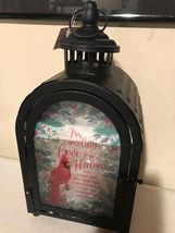 Christmas Cardinal Led Candle Lantern image 3