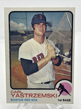 1973 Topps #245 Carl Yastrzemski Red Sox HOF - $4.94
