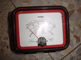 Chicago Industrial Instrument Volt/Ohms/Watts/Amp Panel Meter MODEL458 S... - $64.35