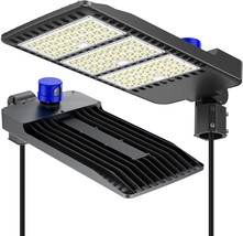 5000K Pole Light With Dusk To Dawn Photocell-Slip Fitter, 300W Parking Lot - $220.95
