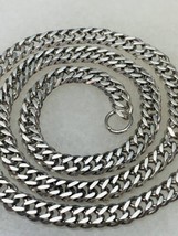 Vintage Sterling silver 925 Chain 18 Grams 16.5” - £51.83 GBP