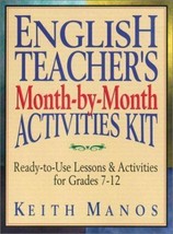 English Teacher&#39;s Month-by-Month Activities Kit : Ready-to-Use Lessons a... - $11.29