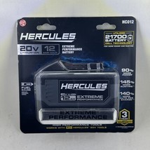 Hercules Extreme Performance 20V 12Ah Lithium-Ion Battery HC012 New Sealed - £58.80 GBP