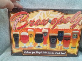 Brewopoly Board Game For People Who Love To Drink Beer SEALED - $13.21
