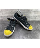 Converse All Star Ctas Sneakers Kids  5 M Junior Smiley Face Shoes Black... - $509.06 MXN