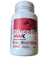 GlucoBio Advanced Blood Support Supplement 60 Capsules - $17.51 CAD