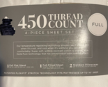 Member&#39;s Mark 100% Cotton 450-Thread Count Sheet Set - FULL - WHITE - $29.69