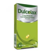 Dulcolax 5mg, 30 Dragees, Sanofi, OTC, Help In Constipation - $15.00