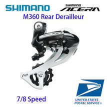Shimano Acera RD-M360 SGS 7/8 Speed Direct Mount Rear Derailleur SIS Black - $23.68