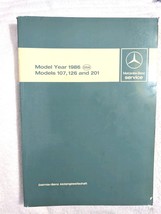 1986 Mercedes-Benz (USA) Service Manual Models 107, 126 &amp; 201 OEM - $59.99