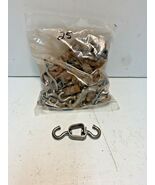 25 Heavy Duty Trapping Swivels with J Hooks (Trapping Supplies Trap Fast... - $20.95