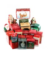 Lot of 14 Hallmark Ornaments &amp; Other Christmas Memorabilia! Great Starte... - £290.82 GBP