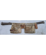 24OO25 CARPENTERS TOOL POUCH / BELT, MIT, UPTO 42&quot; WAIST, GOOD CONDITION - £41.86 GBP