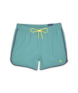 Brooks Brothers Green Navy 5&quot; Contrast Pipe Swim Trunk Shorts, 2XL XXL 8... - £69.70 GBP