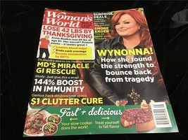 Woman&#39;s World Magazine Nov 6, 2023 Wynonna! How She Found The Strength - £7.11 GBP