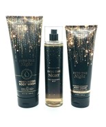 Bath and Body Works Into the Night lot of 3 Cream Mist Moisturizing Wash - $38.11 CAD
