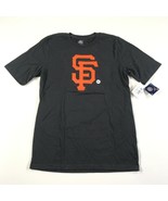 NEW San Francisco Giants Shirt Youth Boys XL 18/20 Black Orange Chest Logo - £10.40 GBP