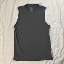 All In Motion Men&#39;s Performance Sleeveless Gym Muscle Shirt Gray (S) Small - $7.95