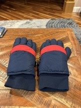 Vintage Gordini Gore-Tex Thinsulate Blue Ski Snow Winter Gloves womens LG - £15.78 GBP