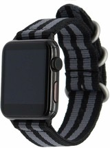 TRUMiRR Nylon Watchband for iWatch Apple Watch 38mm 40mm Series 4, Series - £6.77 GBP