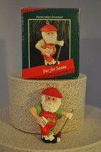 Hallmark - Par for Santa - Santa on the Links at St Nick Open - Classic Ornament - £10.11 GBP