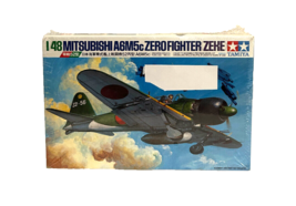 Tamiya 1:48 Mitsubishi A6M5C Zero Fighter Zeke Model Plane, New in Shrin... - $27.23