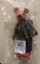 Eco Toys Playable Art 2000 Handmade Maxwell Mouse 9 inch stuffed Toy RARE - £30.83 GBP