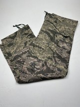 US Air Force Mens Tiger Stripe Trousers All Purpose Camo Large Long APECS - $45.82