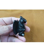 Y-GAR-558 little Black onyx statue GARGOYLE gemstone figurine Gothic sto... - £14.68 GBP