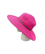 Fushia Pink Woven Beach Hat Chain Embellishment - $33.76 CAD
