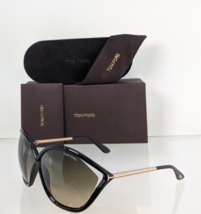 Brand New Authentic Tom Ford Sunglasses FT TF 529 01B Bella TF 0529 71mm - £180.09 GBP